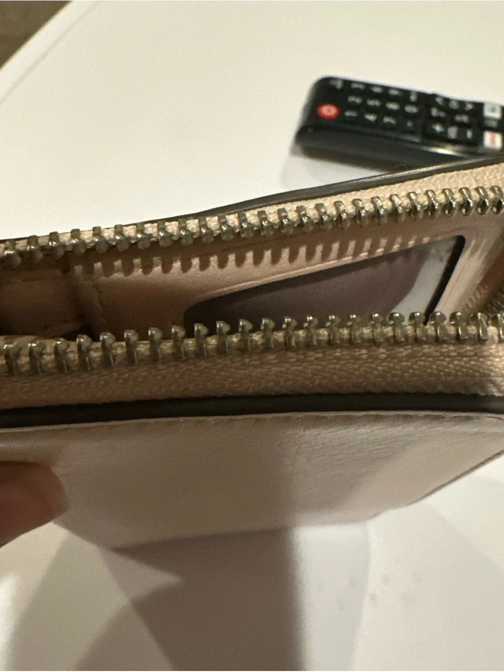 Marc By Marc Jacobs Pale Blush Leather Wristlet